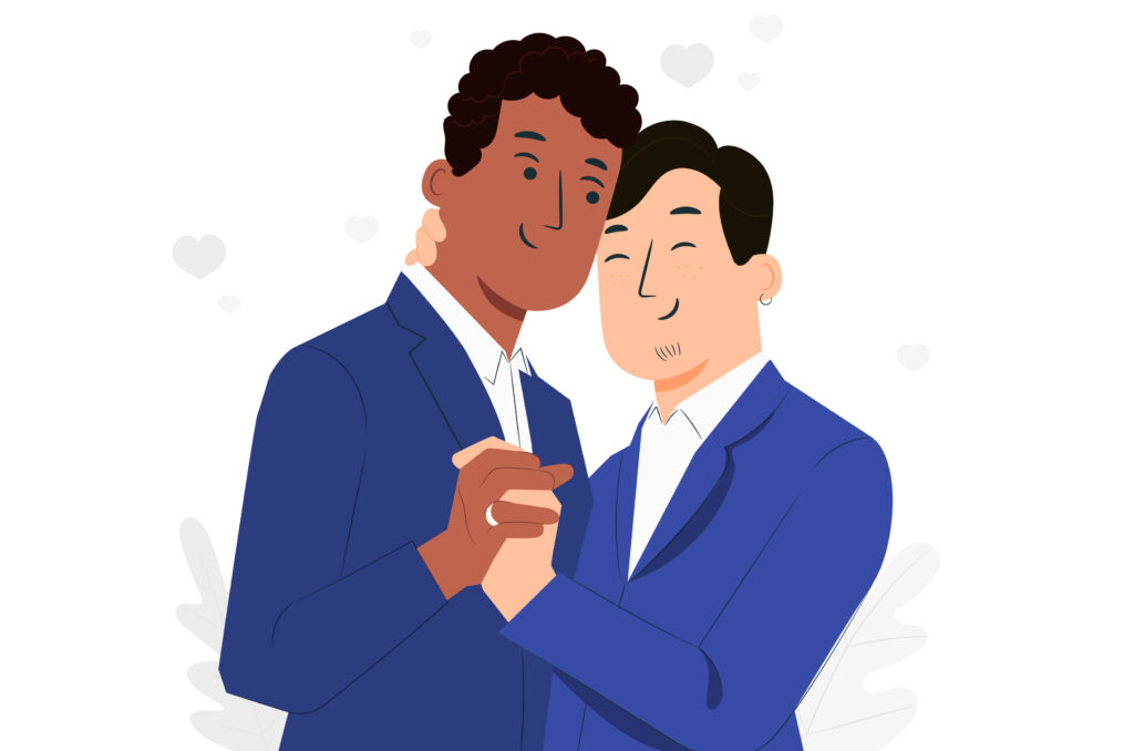 lgbtq couple