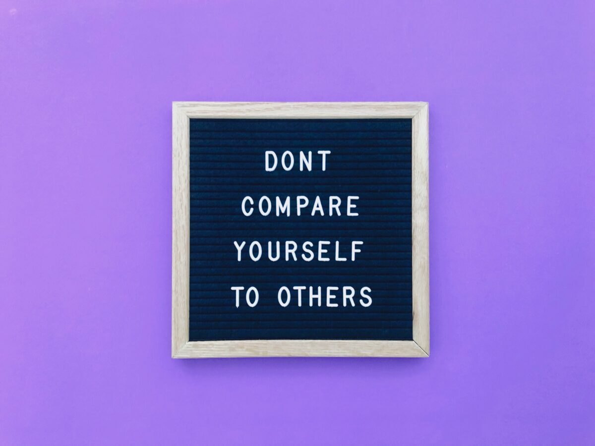 How to Stop Comparing Yourself to Others